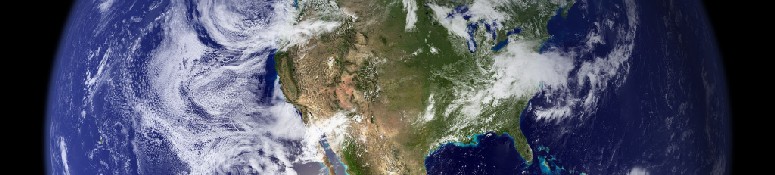 Image of the US from space